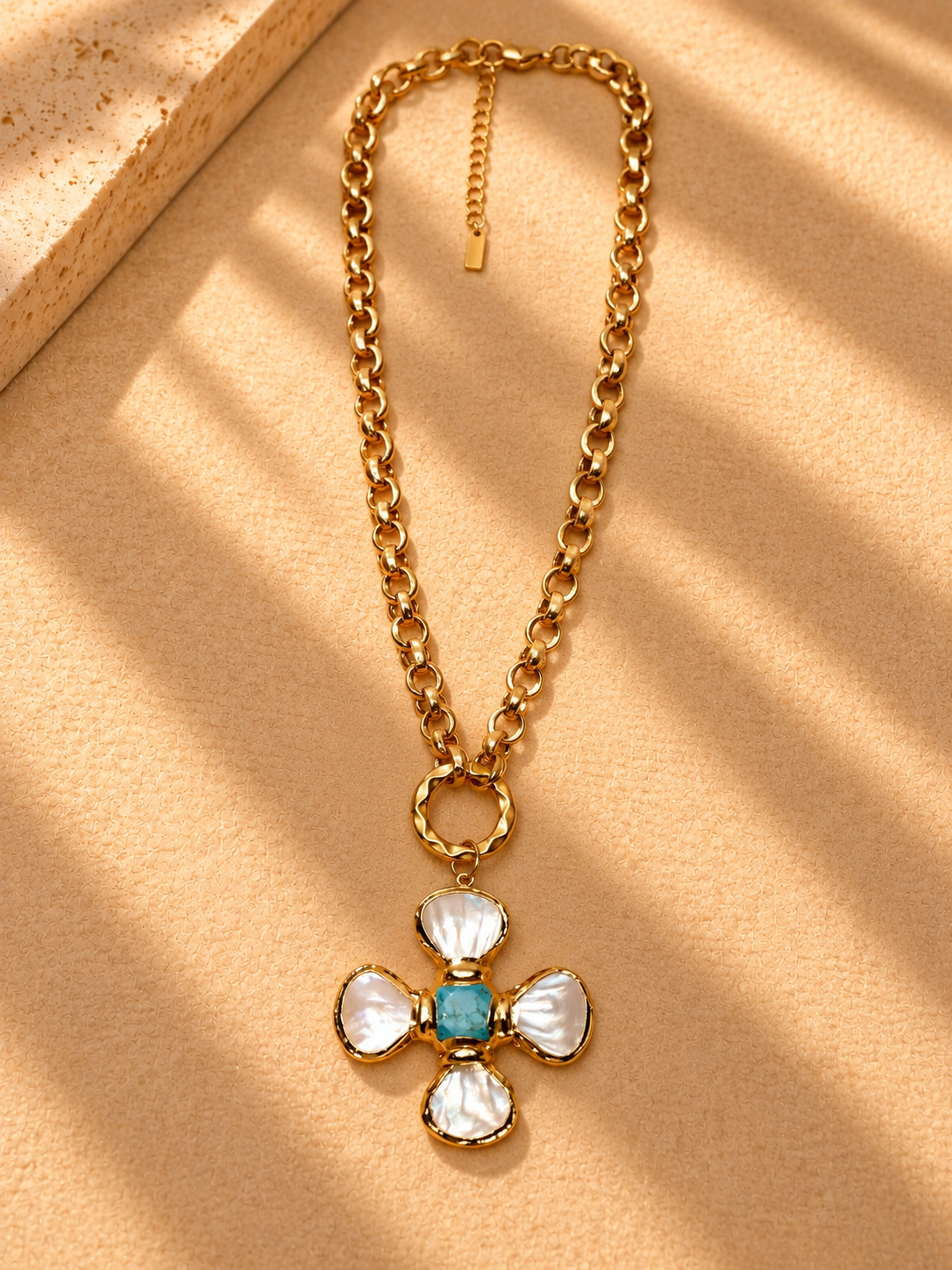 Cross Long Necklace