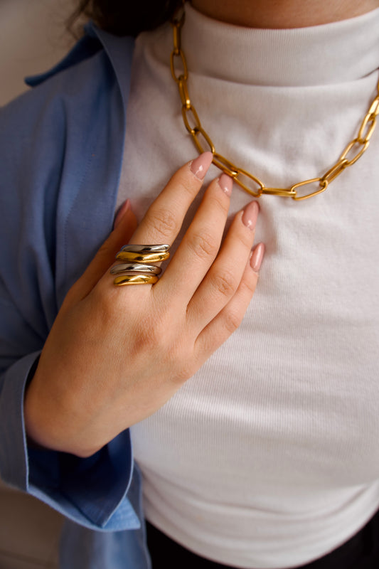 Twist Open Ring