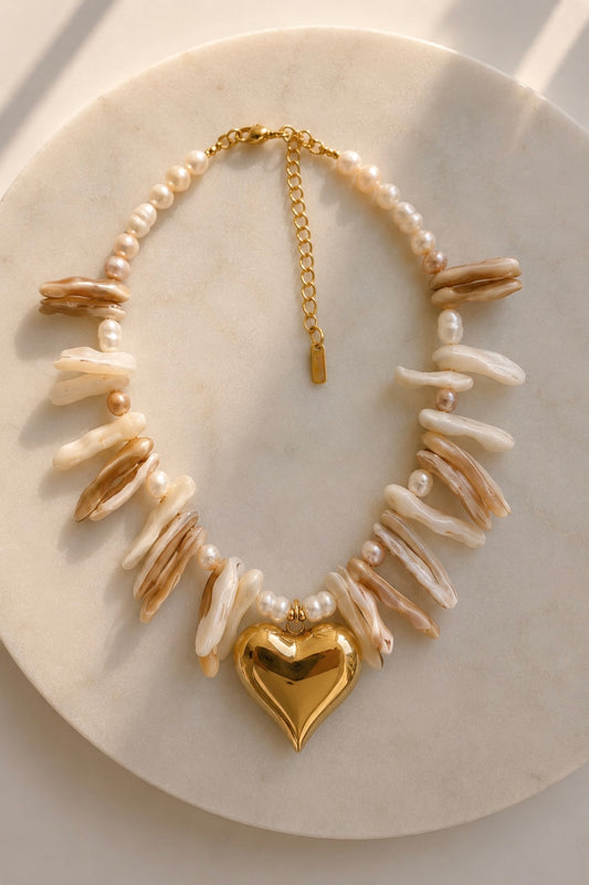Iris necklace