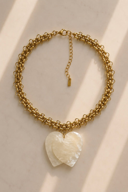 Shell heart chocker
