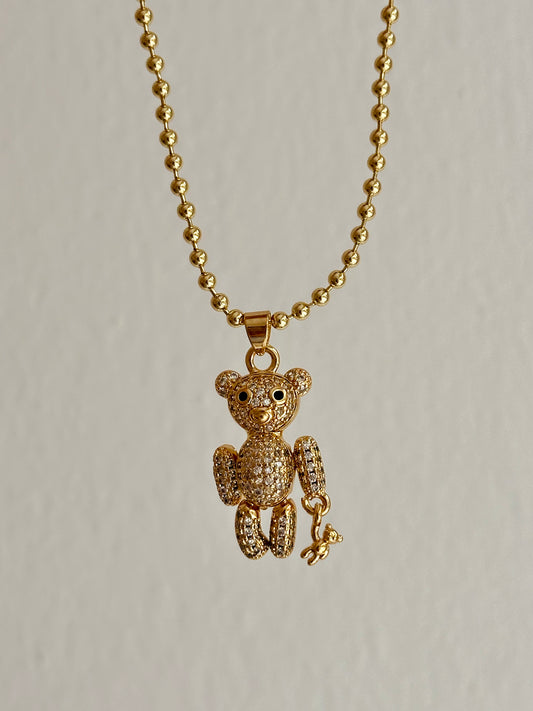 Teddy bear pendant