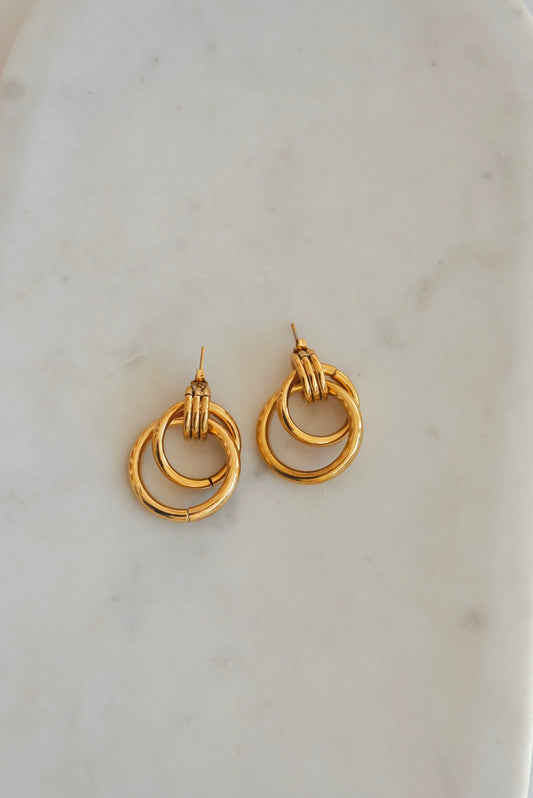 Kyra Double Hoops